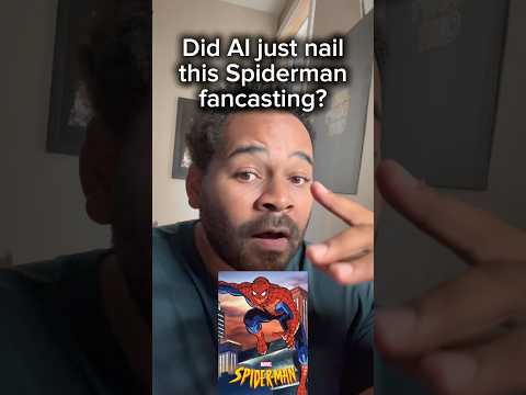 Did AI just nail this #spiderman fancasting? #venom
