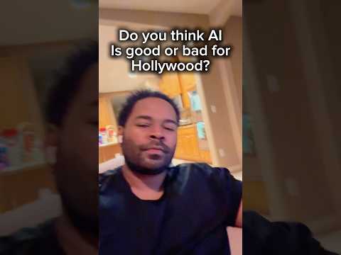 Is AI good or bad for Hollywood? #movies #ai